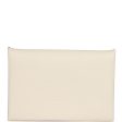 Hermes Calvi Card Holder Gris Pale Epsom Palladium Hardware Online