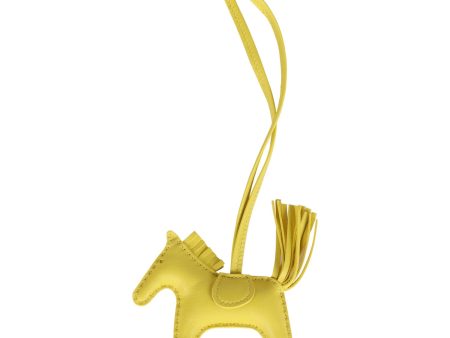 Hermes Lime Grigri Horse Rodeo Bag Charm PM Supply