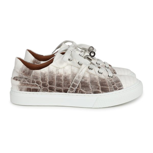 Hermes Day Sneaker Himalaya Niloticus Crocodile 37 EU Online Hot Sale