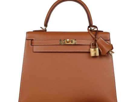 Hermes Kelly Sellier 25 Gold Madame Gold Hardware Online Sale