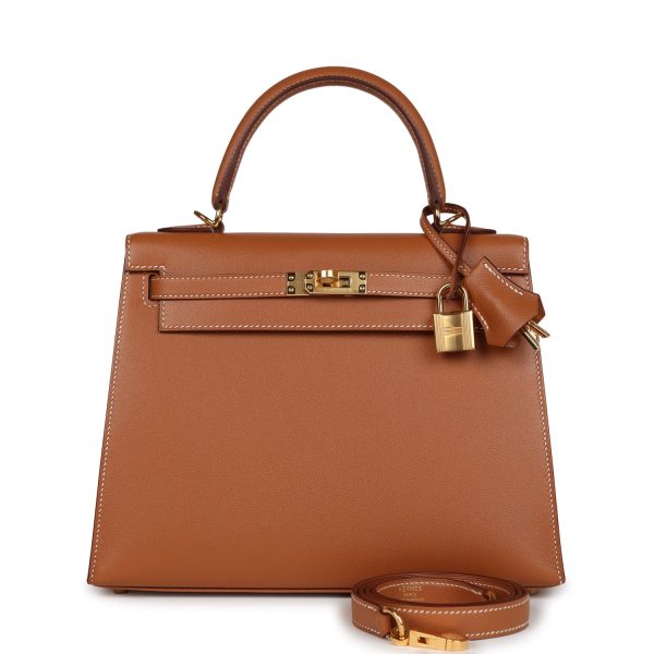 Hermes Kelly Sellier 25 Gold Madame Gold Hardware Online Sale