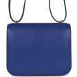 Hermes Constance 18 Bleu Royal Chevre Gold Hardware Online Hot Sale