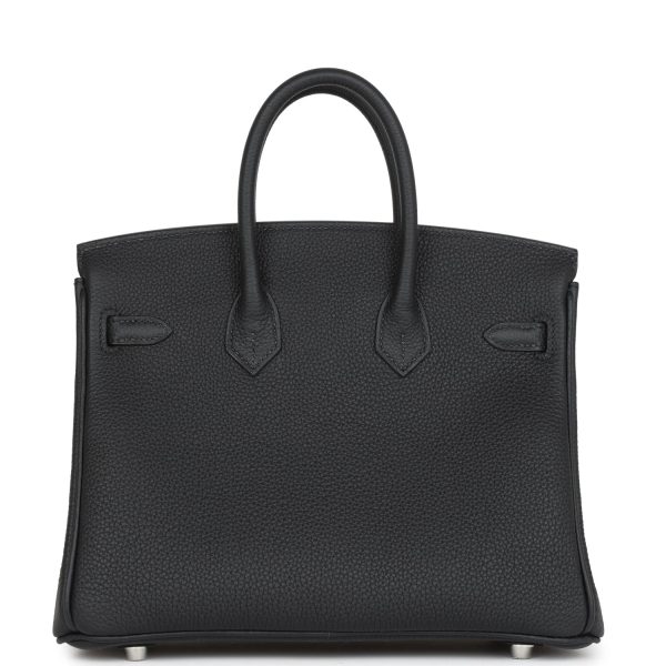 Hermes Birkin 25 Black Togo Palladium Hardware Online Sale