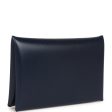 Hermes Calvi Card Holder Bleu Abysse Box Palladium Hardware Online Sale