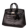 Hermes Birkin Sellier 20 Black Matte Alligator Gold Hardware Online