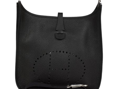 Hermes Evelyne III PM Black Clemence Palladium Hardware Cheap