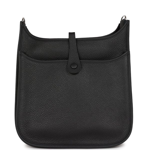 Hermes Evelyne III PM Black Clemence Palladium Hardware Cheap