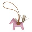 Hermes Mauve Sylvestre, Craie, Chai Grigri Horse Rodeo Bag Charm PM Online Hot Sale