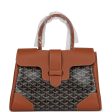 Goyard Saigon Tote Black & Brown Goyardine Canvas Palladium Hardware Supply