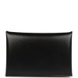 Hermes Calvi Card Holder Black Box Palladium Hardware on Sale