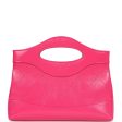 Pre-owned Chanel Nano 31 Shopper Hot Pink Shiny Aged Calfskin Gold Hardware Hot on Sale