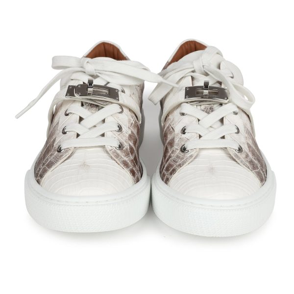 Hermes Day Sneaker Himalaya Niloticus Crocodile 37 EU Online Hot Sale