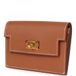 Hermes Kelly Pocket Slim Wallet Gold Epsom Gold Hardware Hot on Sale