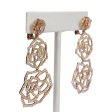 Piaget Rose Dangle Earrings 18k Rose Gold & Diamonds Hot on Sale