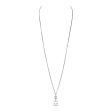 Chanel Silver CC Crystal Choupette Cat Emoji Pendant Necklace Hot on Sale