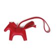 Hermes Rose Mexico Grigri Horse Rodeo Bag Charm PM Supply