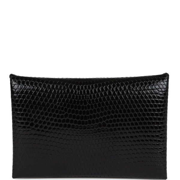 Hermes Calvi Cardholder Black Shiny Varanus Niloticus Lizard Palladium Hardware Fashion