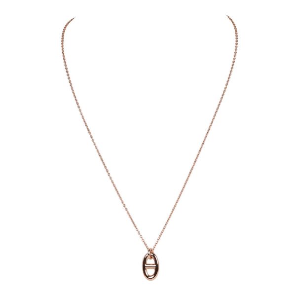 Hermes 18K Rose Gold Farandole PM Pendant Necklace Online Hot Sale