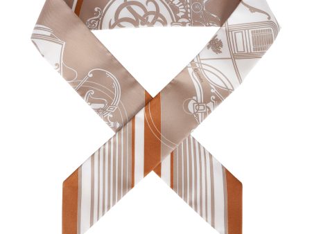 Hermes  Ex-Libris Les Parisiennes  Beige Silk Twilly Online