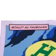 Hermes  Minuit au Faubourg  Parme Silk Twill Scarf 70cm Supply