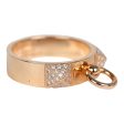 Hermes Collier De Chien Ring PM 18K Rose Gold & Diamonds For Discount