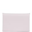 Hermes Calvi Card Holder Mauve Pale Evercolor Palladium Hardware Supply