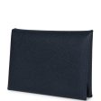 Hermes Calvi Duo Card Holder Bleu Indigo Epsom Palladium Hardware on Sale