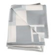 Hermes  Ithaque  Gris and Perle Blanket Fashion