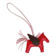 Hermes Pegasus Horse Rodeo Bag Charm PM Framboise Rose Sakura Rouge Sellier Online now