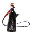 Hermes Black Lizard Mini Kelly Twilly Bag Charm Cheap