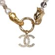 Chanel Pearl Choker with Clear Gripoix, Strass, and Gold Online Hot Sale