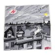 Hermes  Minuit au Faubourg Super H  White Silk Twill Scarf 70cm Hot on Sale