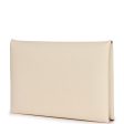 Hermes Calvi Card Holder Nata Epsom Palladium Hardware Supply