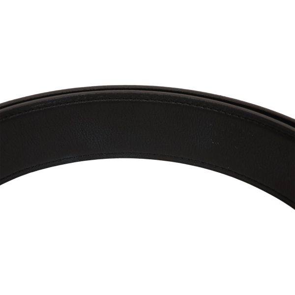 Hermes 32mm Reversible Etoupe Black Constance H Belt 75cm Brushed Gold Buckle Online Hot Sale