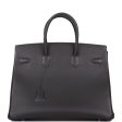 Hermes Black Swift Shadow Birkin 35cm Cheap