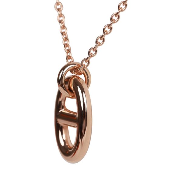 Hermes 18K Rose Gold Farandole PM Pendant Necklace Online Hot Sale