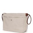 Hermes Fourbi 25 Pouch Naturel and Fauve Canvas and Barenia Calfskin Palladium Hardware Online Hot Sale