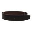 Hermes 32mm Reversible Black Chocolate Constance H Belt 85cm Gold Buckle Discount