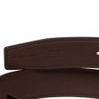 Hermes 32mm Reversible Black Chocolate Constance H Belt 85cm Gold Buckle Discount