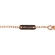 Van Cleef & Arpels Sweet Alhambra 18k Rose Gold Motif Bracelet Hot on Sale