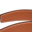 Hermes 32mm Reversible Black Gold Constance H Belt 85cm Brushed Gold Buckle For Discount