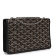 Goyard Alexandre III Bag Black Goyardine Palladium Hardware Online now