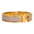 Hermes Marron Fonce Clic Clac H Narrow Enamel Bracelet PM GHW Online