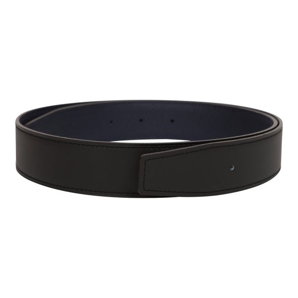 Hermes 32mm Reversible Black Bleu Nuit Constance H Belt 75cm Brushed Gold Buckle Sale