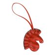 Hermes Carnelian Poppy Serie GeeGee Savannah Bag Charm PM For Sale