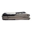 Hermes  Avalon III  Gris and Black Blanket For Discount