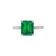 Tiffany Novo 2.91 Carat Emerald Engagement Ring on Sale