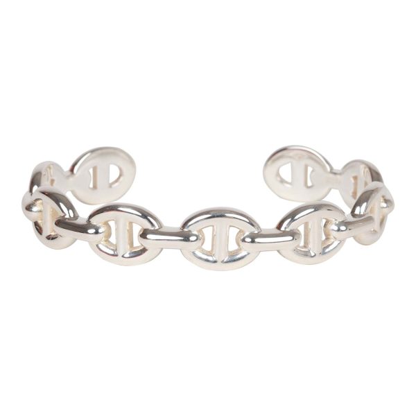 Hermes Chain D Ancre Echainee Silver .925 Bracelet Online Hot Sale