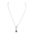 Hermes Kelly Cadenas Silver .925 Pendant Necklace Online now