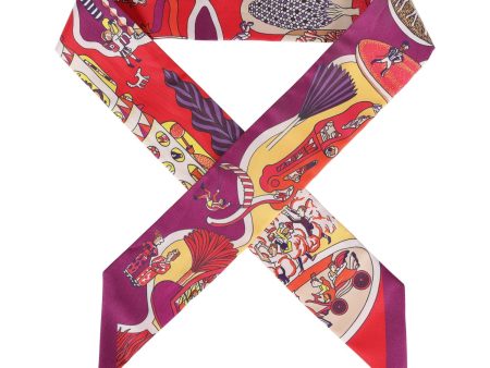 Hermes  Exposition Universelle  Rouge, Violet, Jaune Twilly Sale